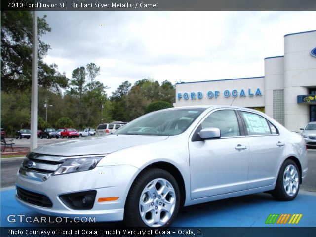 2010 Ford Fusion SE in Brilliant Silver Metallic