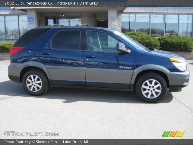 2002 Buick Rendezvous CX in Indigo Blue