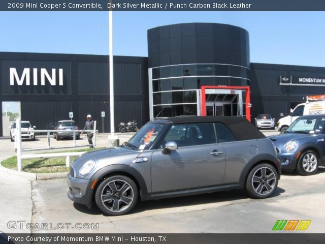 2009 Mini Cooper S Convertible in Dark Silver Metallic