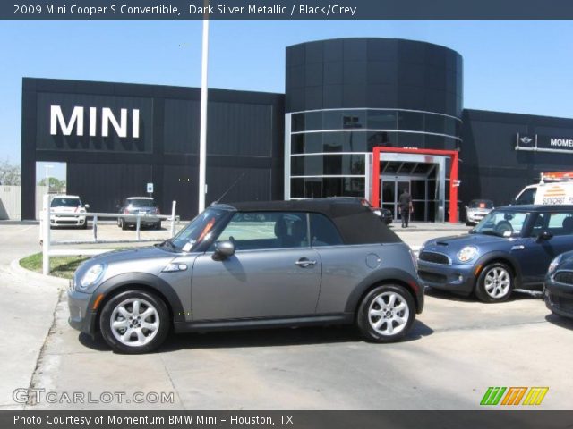 2009 Mini Cooper S Convertible in Dark Silver Metallic
