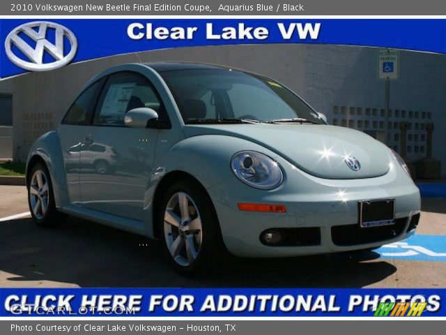 2010 Volkswagen New Beetle Final Edition Coupe in Aquarius Blue