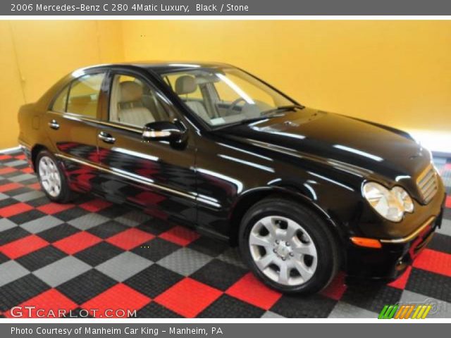 2006 Mercedes-Benz C 280 4Matic Luxury in Black