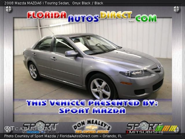 2008 Mazda MAZDA6 i Touring Sedan in Onyx Black
