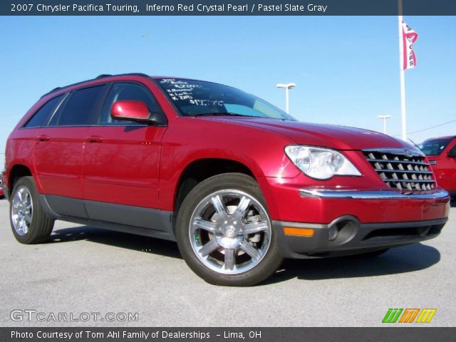 2007 Chrysler Pacifica Touring in Inferno Red Crystal Pearl