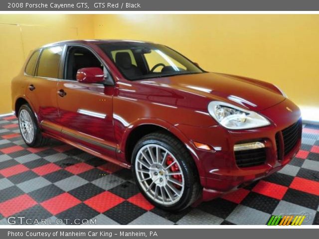 2008 Porsche Cayenne GTS in GTS Red