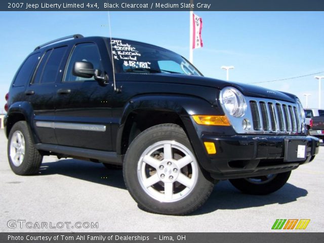 2007 Jeep Liberty Limited 4x4 in Black Clearcoat