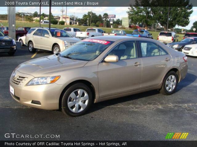 2008 Toyota Camry XLE in Desert Sand Mica