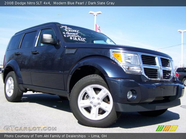 2008 Dodge Nitro SLT 4x4 in Modern Blue Pearl