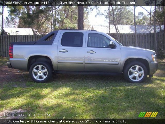 2008 Chevrolet Avalanche LTZ 4x4 in Silver Birch Metallic