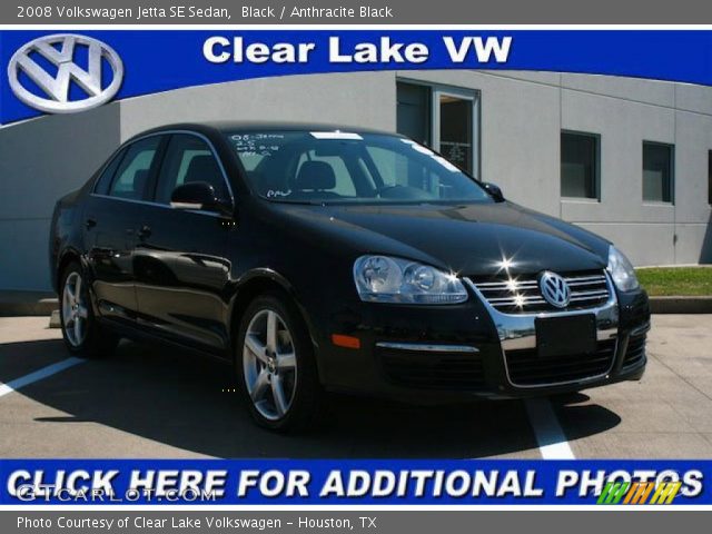 2008 Volkswagen Jetta SE Sedan in Black