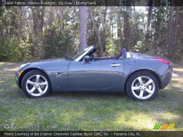 2008 Pontiac Solstice Roadster in Sly Gray