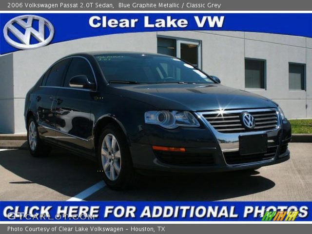 2006 Volkswagen Passat 2.0T Sedan in Blue Graphite Metallic