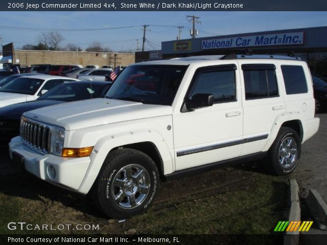 2006 Jeep Commander Limited 4x4 in Stone White