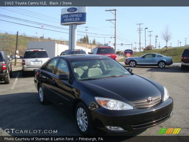 2003 Toyota Camry XLE in Black