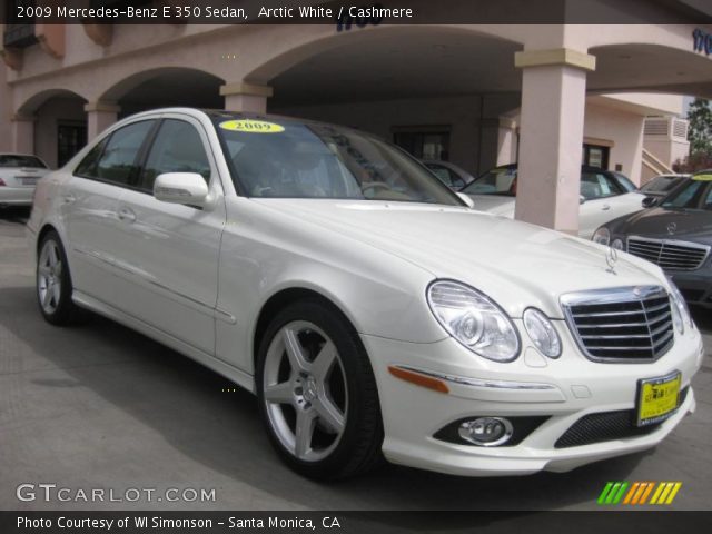 2009 Mercedes-Benz E 350 Sedan in Arctic White