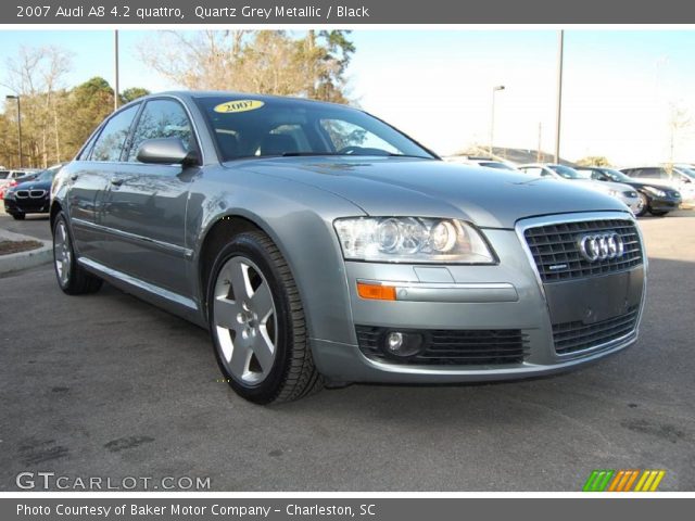 2007 Audi A8 4.2 quattro in Quartz Grey Metallic