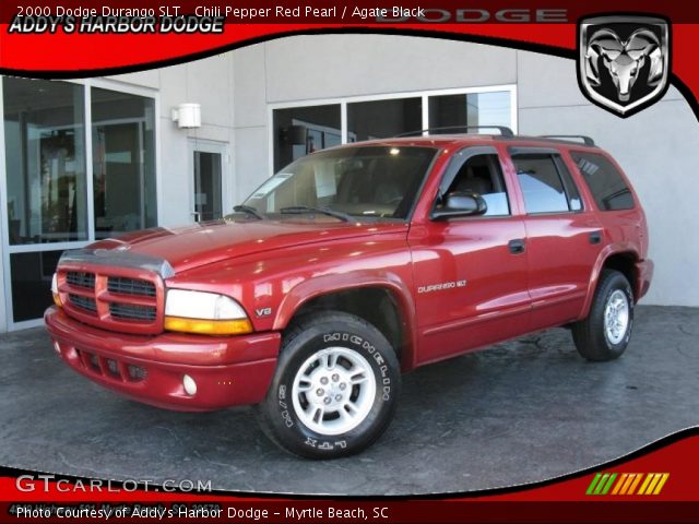 2000 Dodge Durango SLT in Chili Pepper Red Pearl