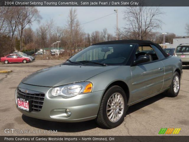 2004 Chrysler Sebring Touring Convertible in Satin Jade Pearl