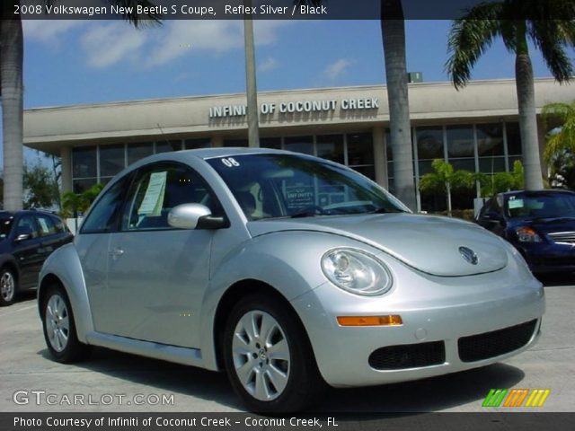 2008 Volkswagen New Beetle S Coupe in Reflex Silver