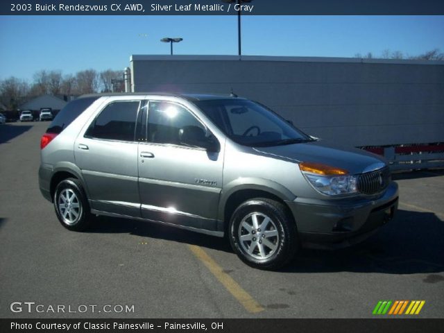 2003 Buick Rendezvous CX AWD in Silver Leaf Metallic