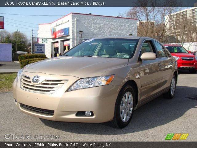 2008 Toyota Camry XLE V6 in Desert Sand Mica