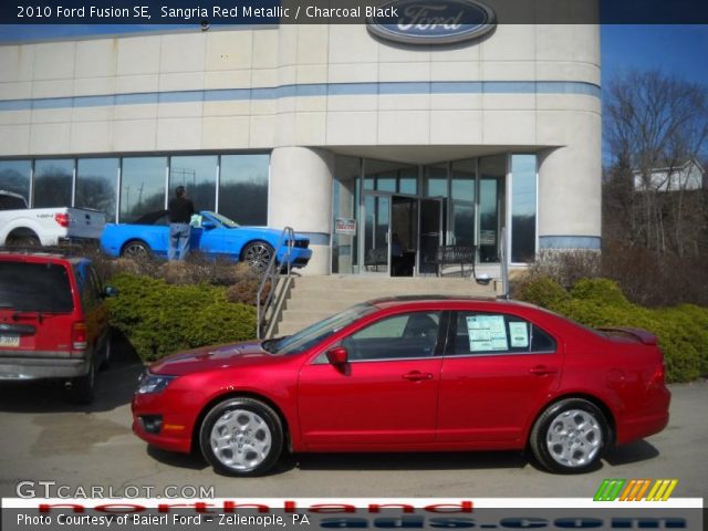 2010 Ford Fusion SE in Sangria Red Metallic