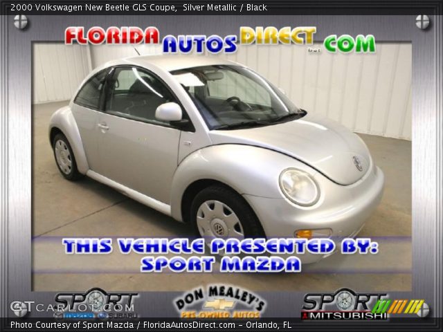 2000 Volkswagen New Beetle GLS Coupe in Silver Metallic
