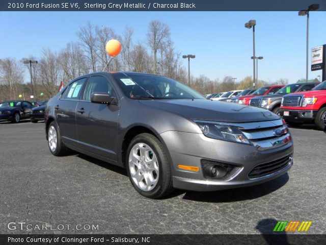 2010 Ford Fusion SE V6 in Sterling Grey Metallic