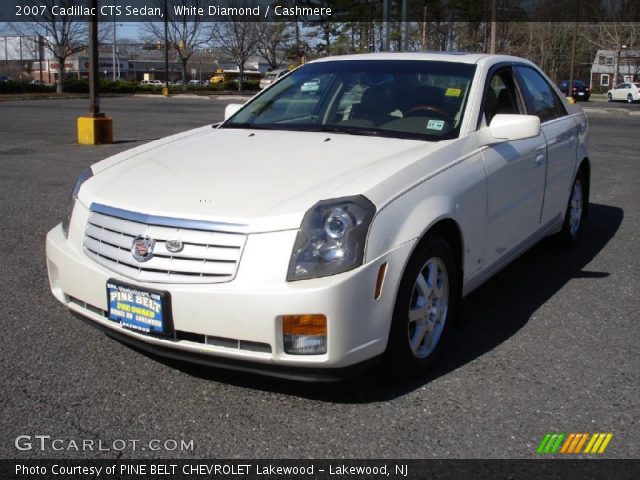 2007 Cadillac CTS Sedan in White Diamond