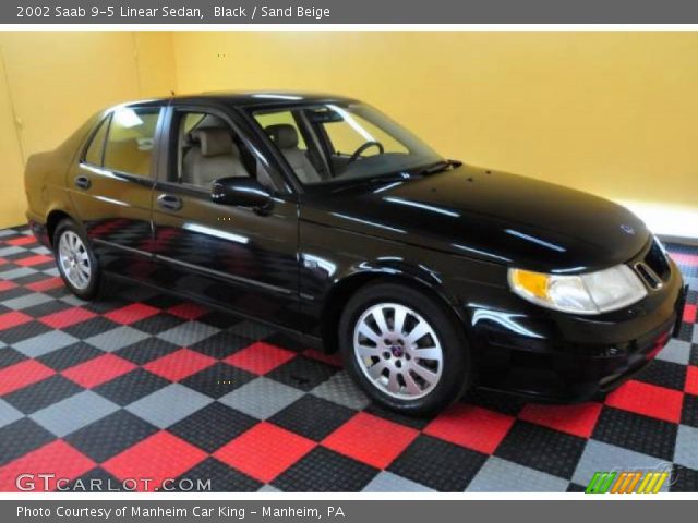 2002 Saab 9-5 Linear Sedan in Black