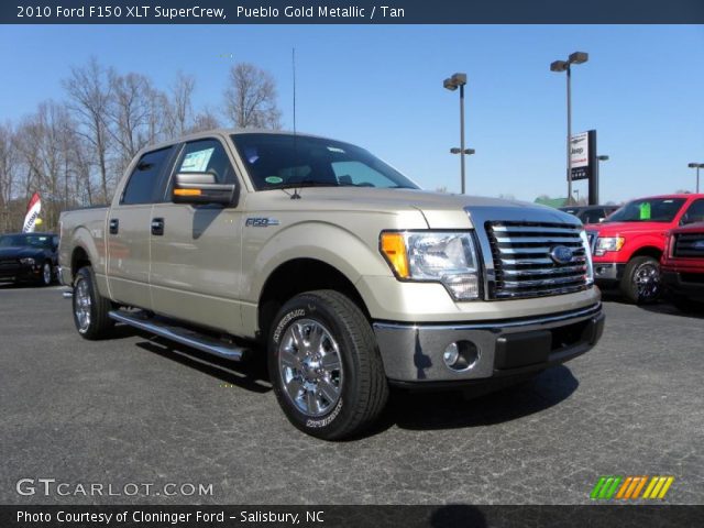 2010 Ford F150 XLT SuperCrew in Pueblo Gold Metallic