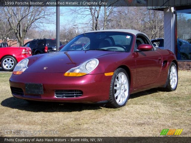 1999 Porsche Boxster  in Arena Red Metallic
