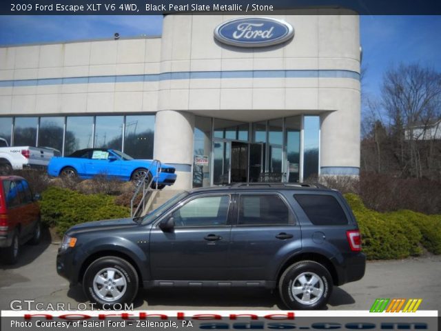 2009 Ford Escape XLT V6 4WD in Black Pearl Slate Metallic