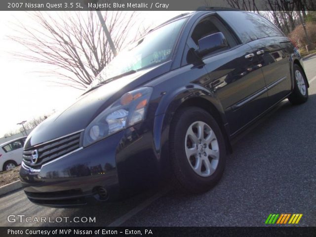2007 Nissan Quest 3.5 SL in Majestic Blue Metallic