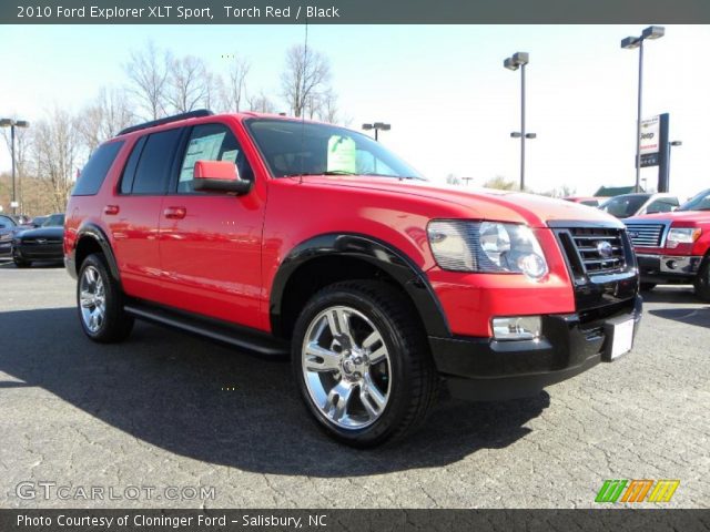 2010 Ford Explorer XLT Sport in Torch Red