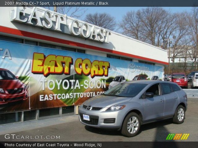 2007 Mazda CX-7 Sport in Liquid Platinum Metallic