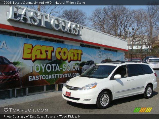 2008 Toyota Sienna Limited AWD in Natural White