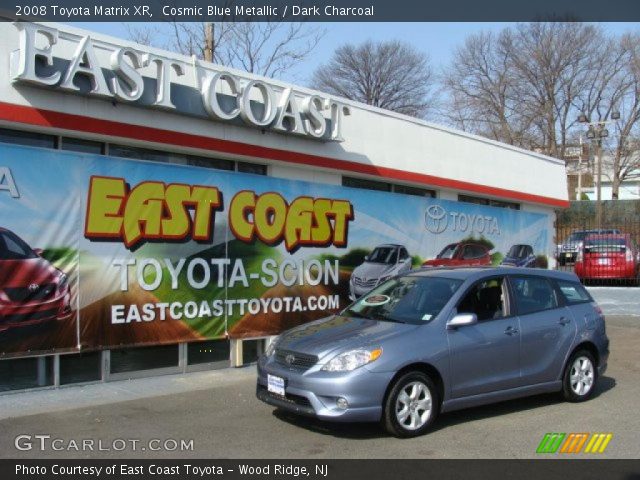 2008 Toyota Matrix XR in Cosmic Blue Metallic