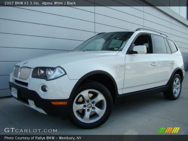 2007 BMW X3 3.0si in Alpine White