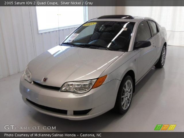 2005 Saturn ION 2 Quad Coupe in Silver Nickel