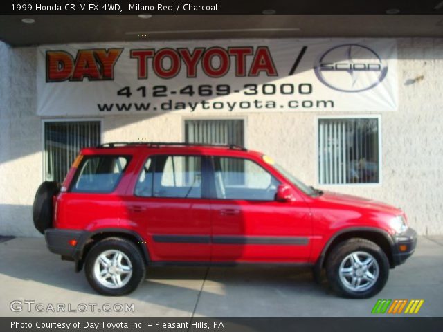 1999 Honda CR-V EX 4WD in Milano Red