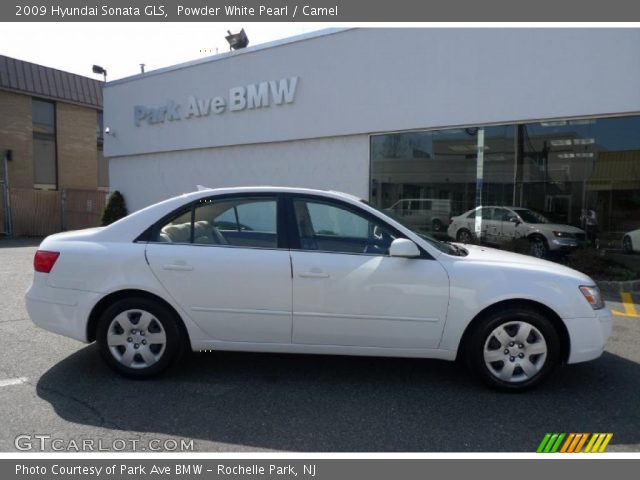 2009 Hyundai Sonata GLS in Powder White Pearl