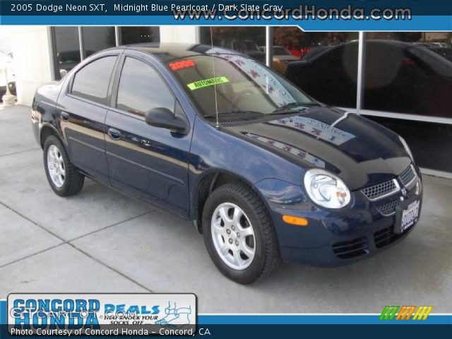 2005 Dodge Neon SXT in Midnight Blue Pearlcoat