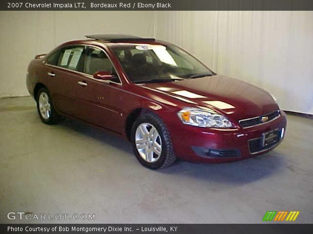 2007 Chevrolet Impala LTZ in Bordeaux Red