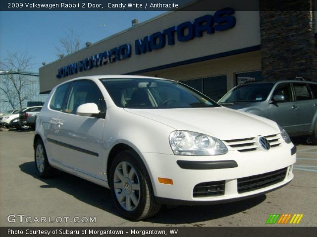 2009 Volkswagen Rabbit 2 Door in Candy White