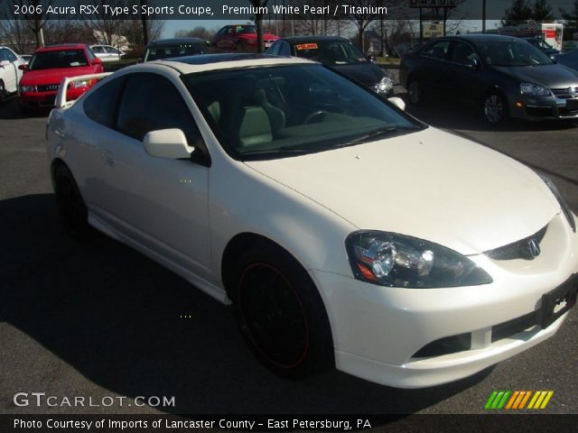 2006 Acura RSX Type S Sports Coupe in Premium White Pearl