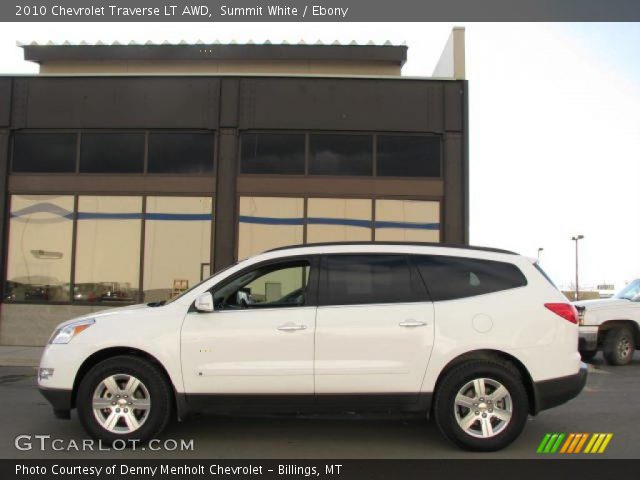 2010 Chevrolet Traverse LT AWD in Summit White