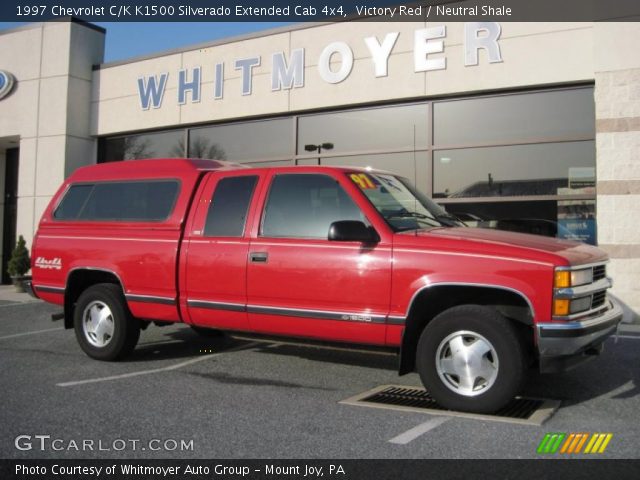 1997 Chevrolet C/K K1500 Silverado Extended Cab 4x4 in Victory Red