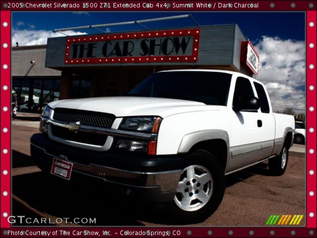 2005 Chevrolet Silverado 1500 Z71 Extended Cab 4x4 in Summit White