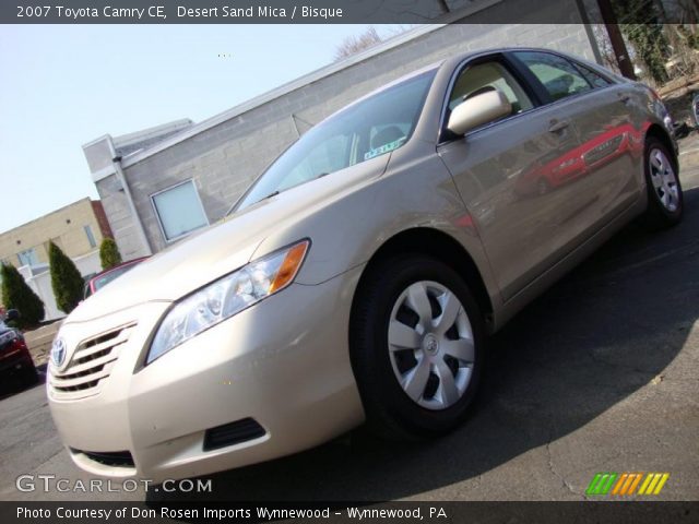 2007 Toyota Camry CE in Desert Sand Mica